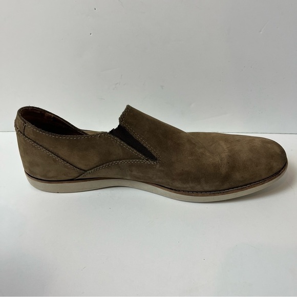Clarks Brown Slip On Loafers 10.5 - Picture 5 of 9